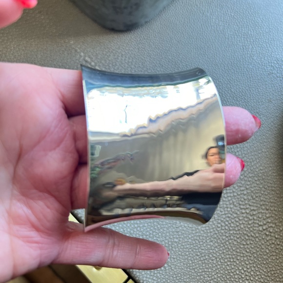 Beautiful sterling silver cuff link. - Picture 5 of 5